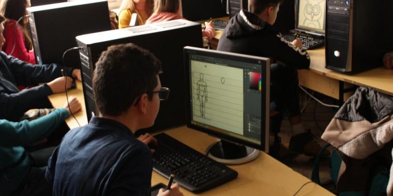 TUES Inspiration уъркшоп „Дигитално рисуване на герой за компютърни игри“